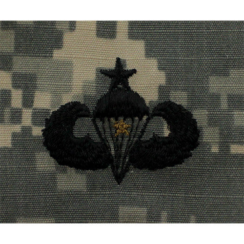 Army Combat Parachutist Embroidered ACU Badge | USAMM