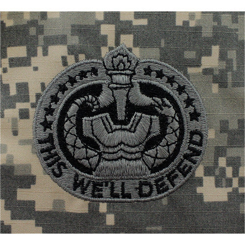 Army Drill Sergeant Identification Embroidered ACU Badge | USAMM