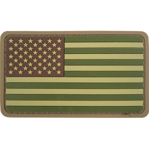 American Flag PVC Patch (2 x 1)