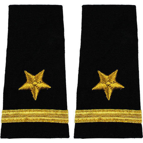 Navy Soft Shoulder Marks - Line