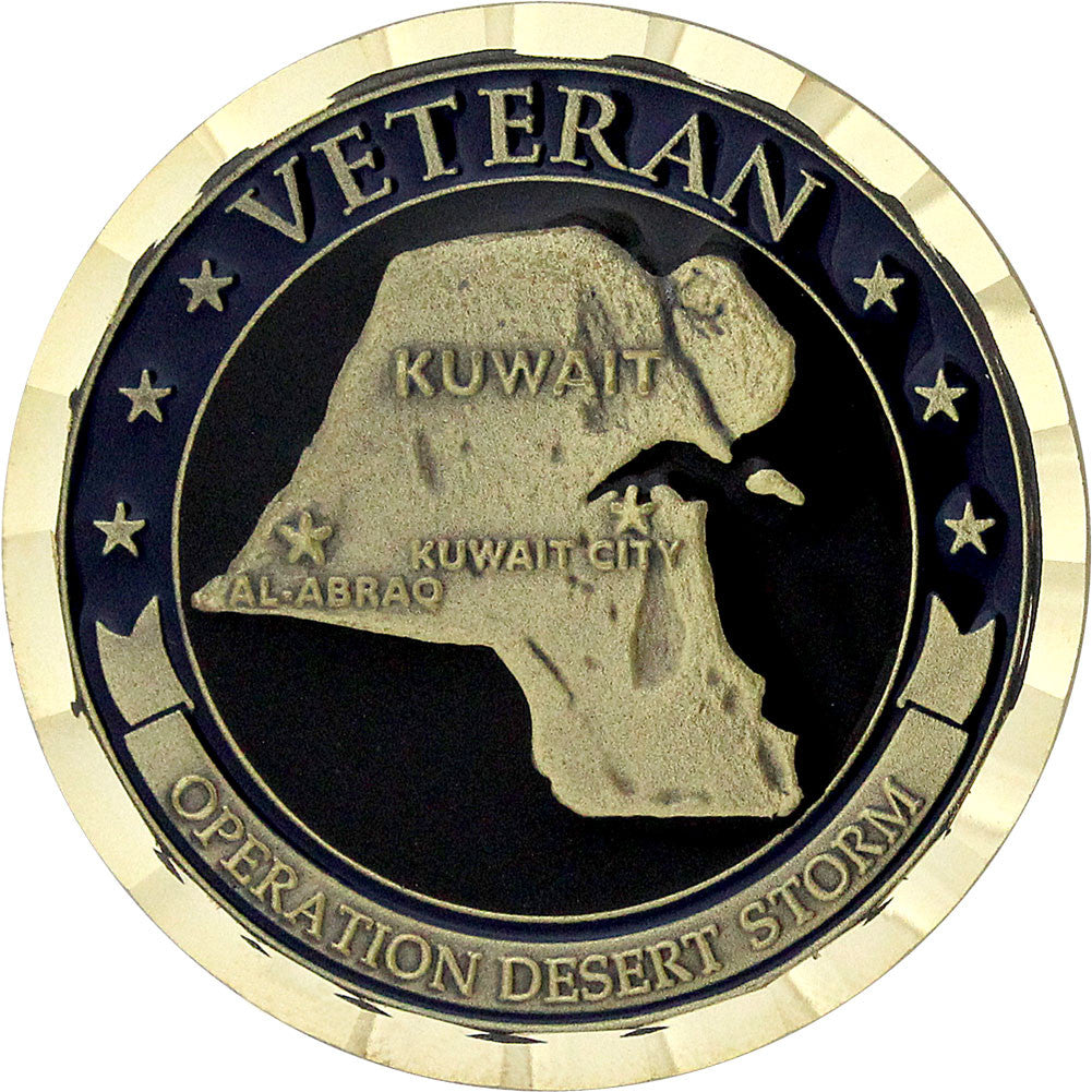 Operation Desert Storm Veteran Coin Usamm