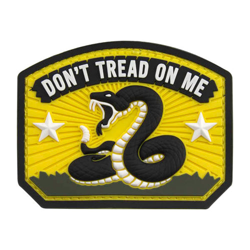 USCCA Flag Don't Tread On Me Logo PVC Patch - USCCA Store