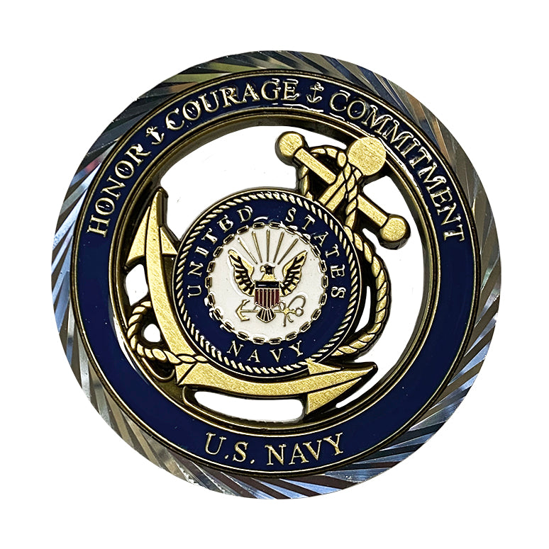 U.S. Navy Core Values Coin | USAMM