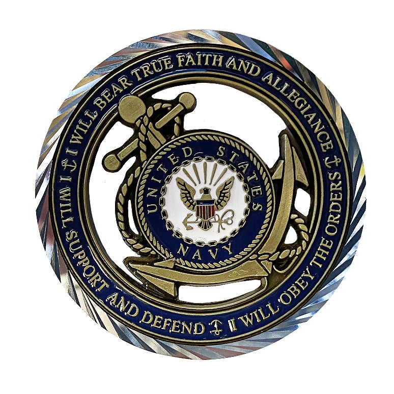 U.S. Navy Core Values Coin | USAMM