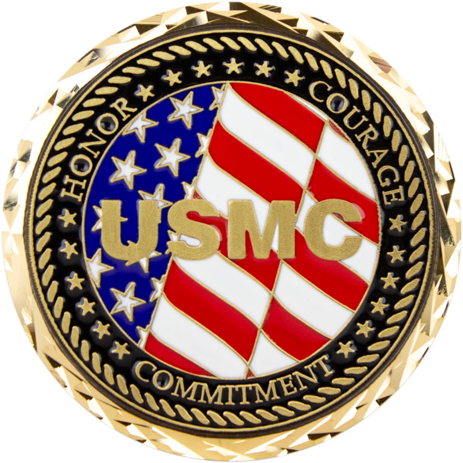 USMC Marine Corps Veteran Challenge Coin | USAMM