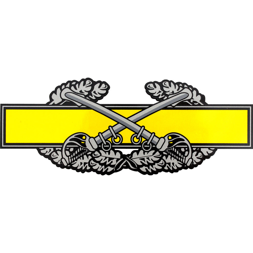 Combat Cavalry Badge Decal Usamm