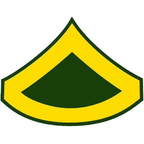 USAMM - Army Class A (Gold on Green) Enlisted Rank - Female Size