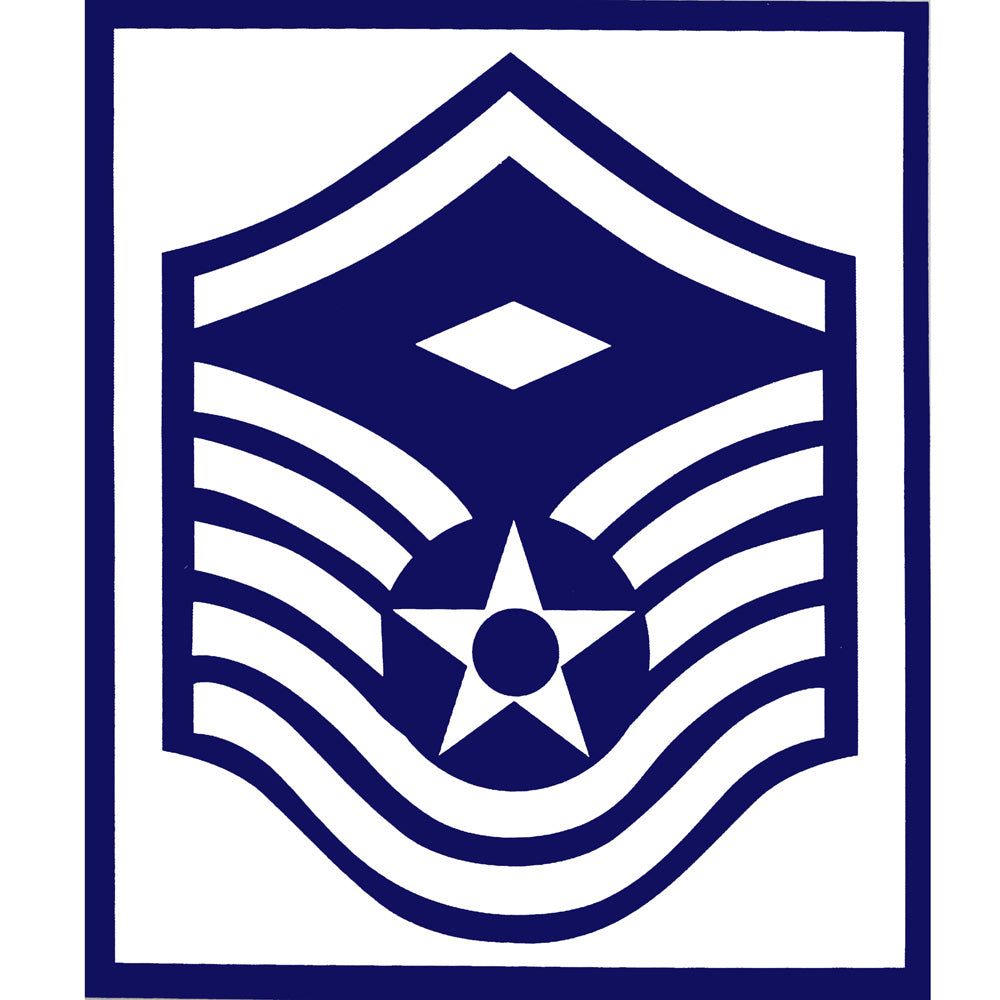 Air Force Enlisted Rank Vinyl Sticker | USAMM