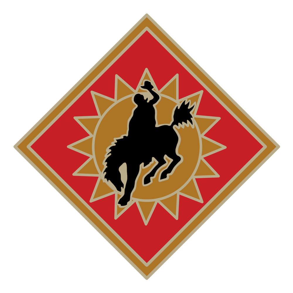 Csib Sticker 115th Field Artillery Brigade Decal Usamm