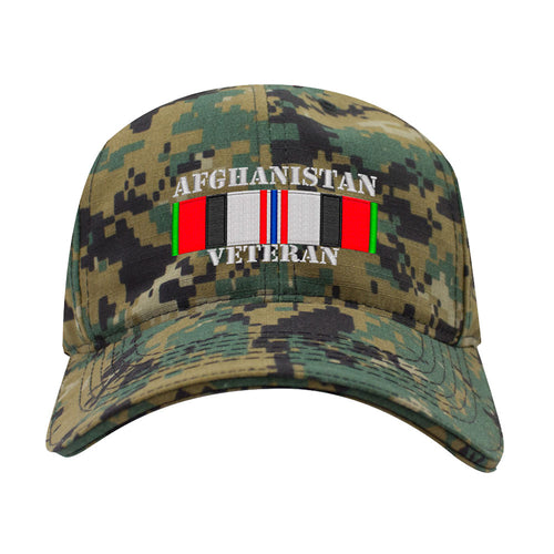 Afghanistan Veteran Campaign Ribbon Caps | USAMM