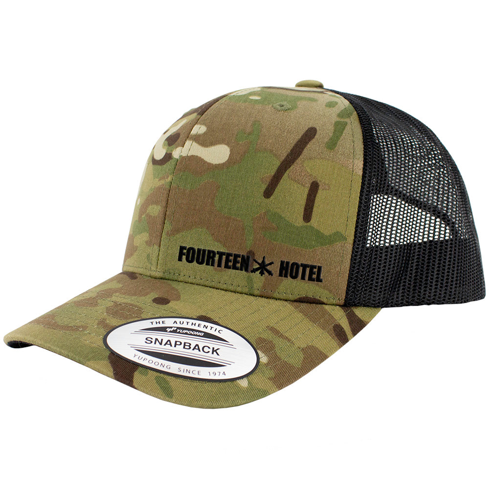 Fourteen Hotel MOS Snapback Trucker Multicam Caps | USAMM