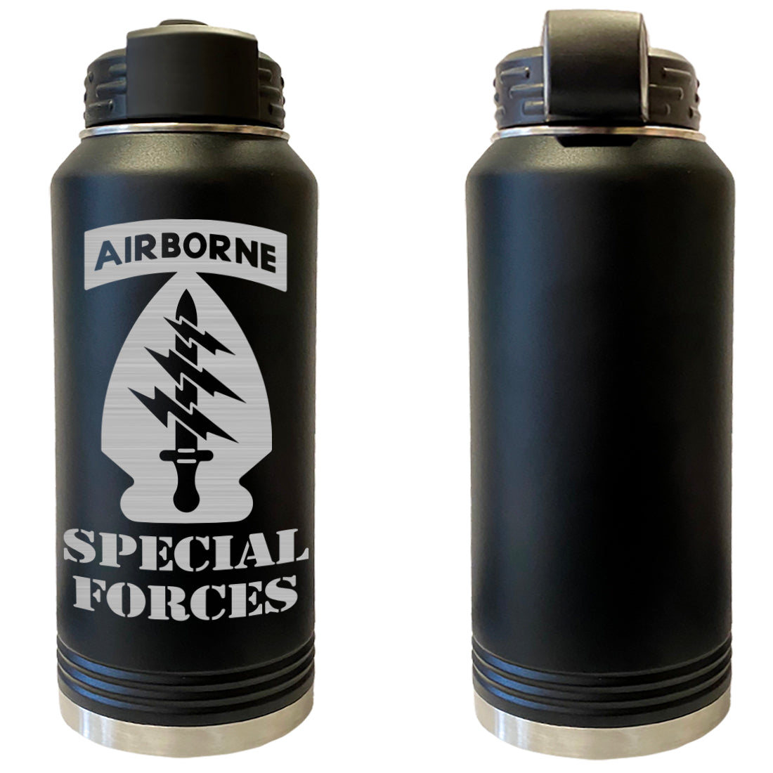 32 oz Army Double Wall Vacuum Insulated Stainless Steel Army Water