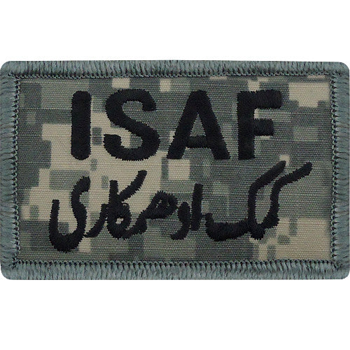 ISAF (International Security Assistance Force) ACU Patch | USAMM