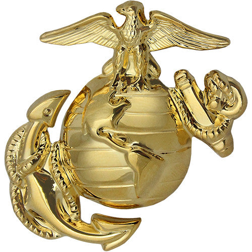 Marine Corps Globe-and-Anchor Cap Device | USAMM