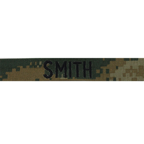 Embroidered Name Tapes and Helmet Bands