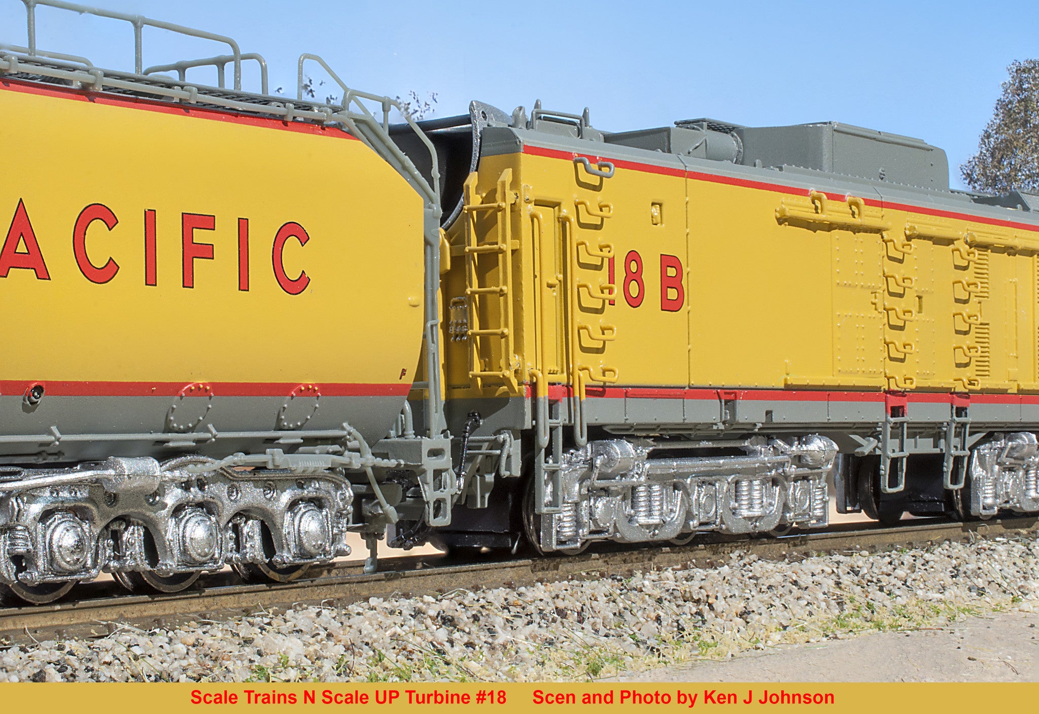  Union Pacific GTEL 8500 Horsepower “Big Blow” Turbine #18