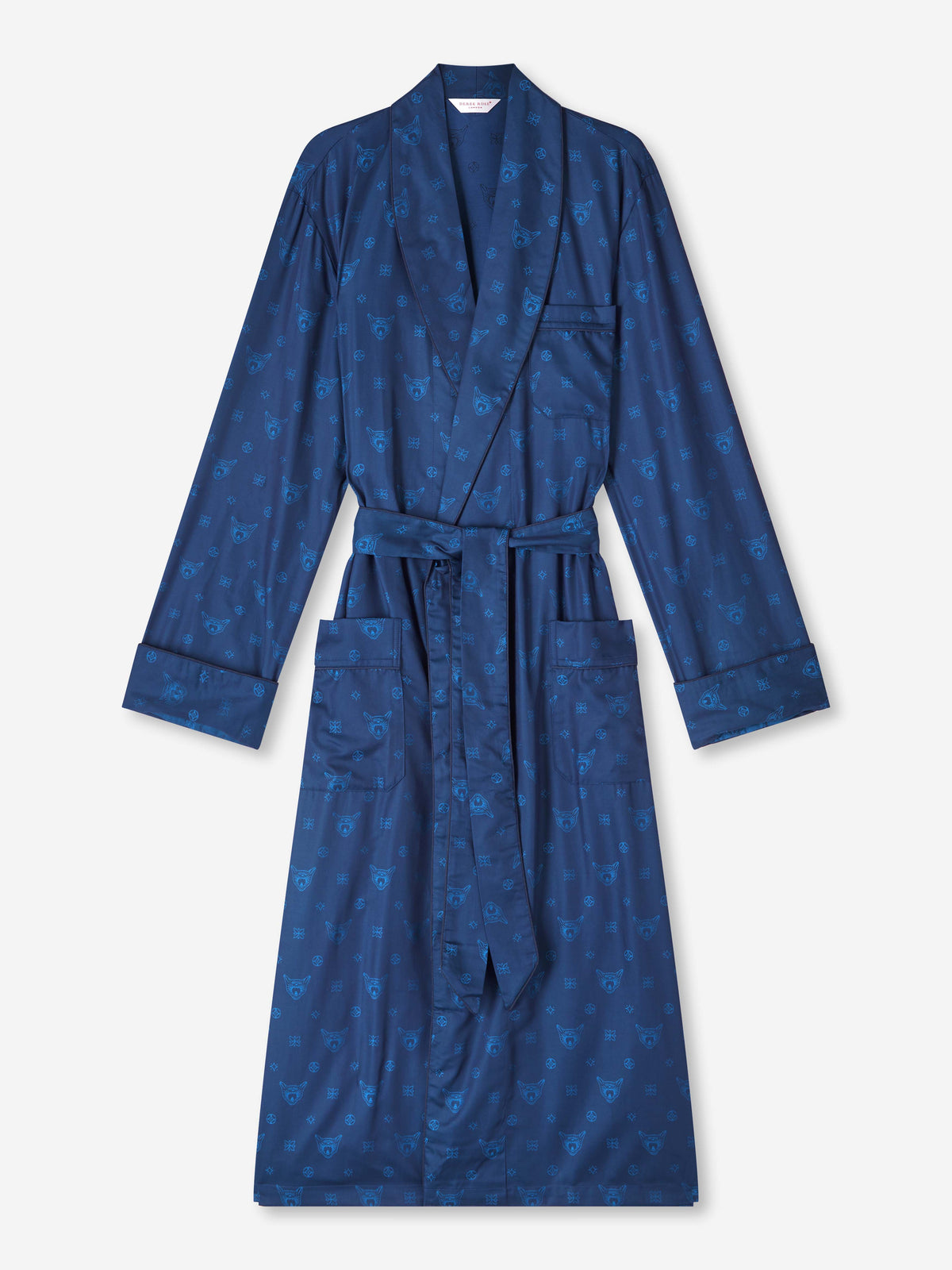 新品【SUKU HOME】DRESSING GOWN  ブラック S