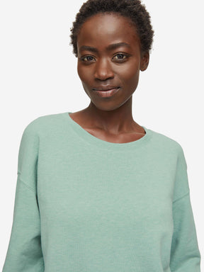 Women's Sweatshirt Quinn 2 Cotton Modal Green