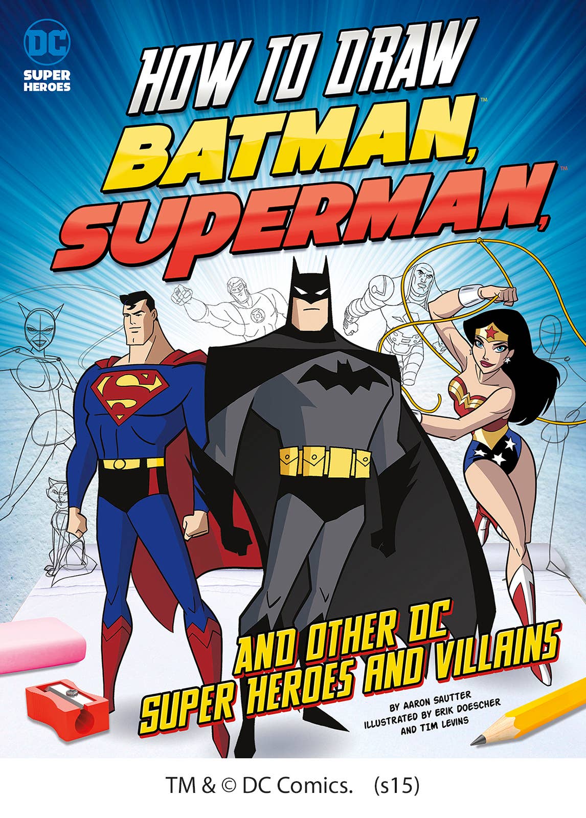 How to Draw Batman, Superman, and Other DC – Hidden Gems Novelty