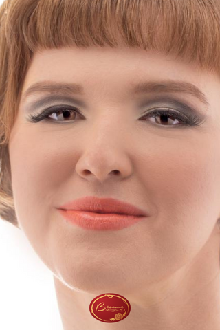 Woman Wearing Marilyn Monroe Inspired Makeup