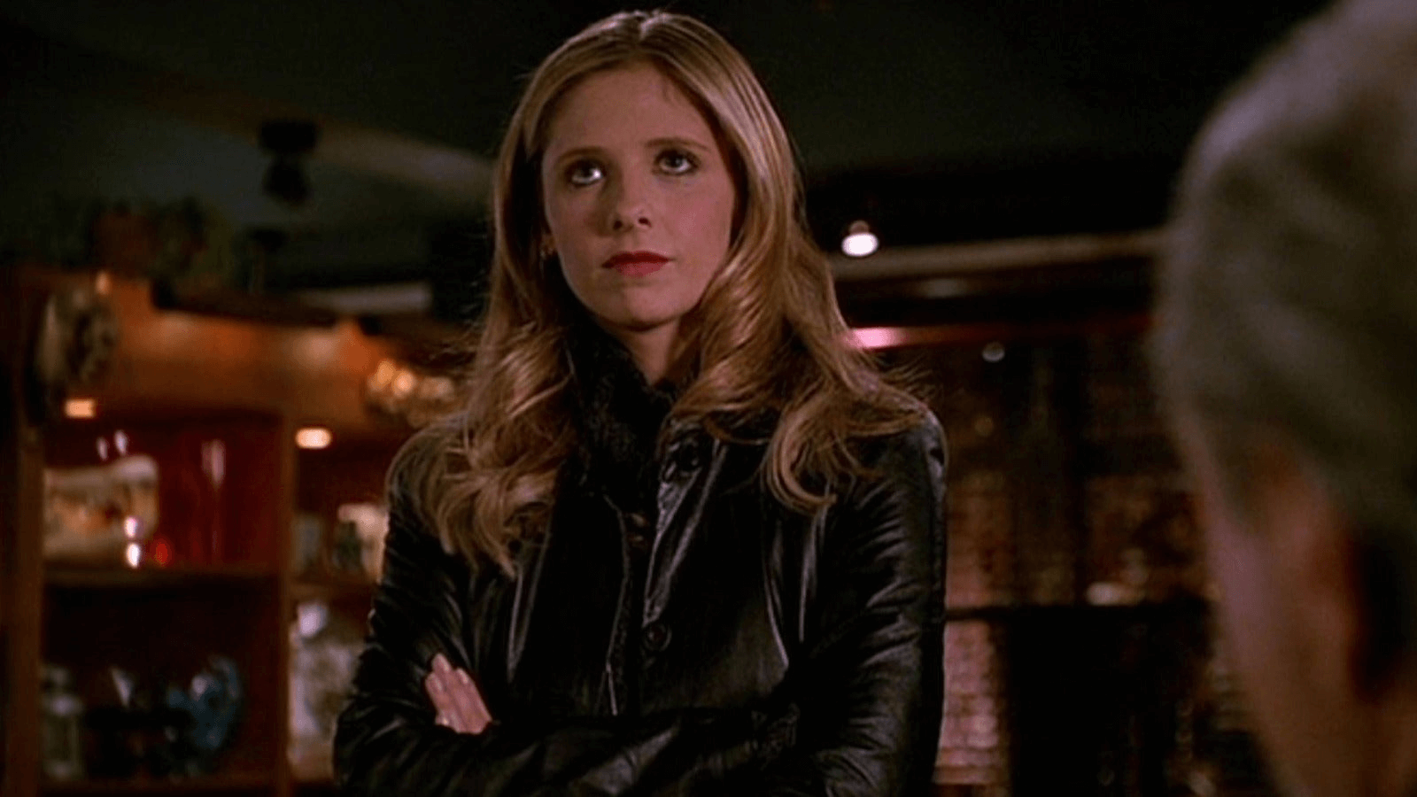 Lèvre de vampire sombre de Buffy Summers