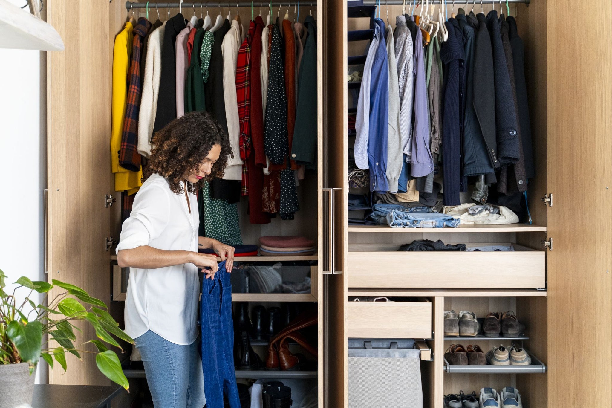 Räumen Sie Ihren Kleiderschrank auf