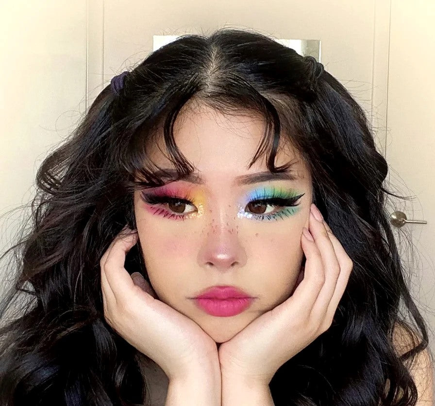 Paint A Picture With Colorful Makeup