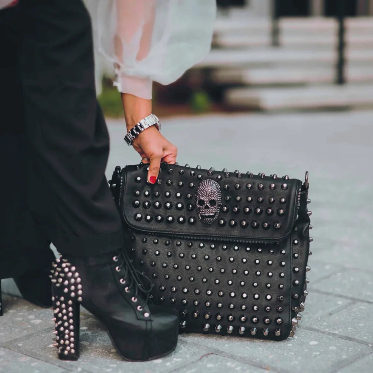 Studded Accessories: Adding Edge to Your Affection