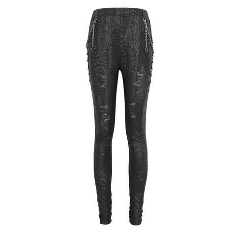Elevate Your Style with Black Snake Print Leggings.