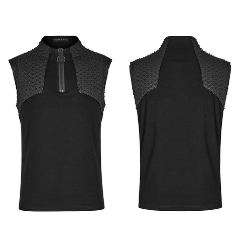 Amplify Your Style with this Cyber Top for Men.