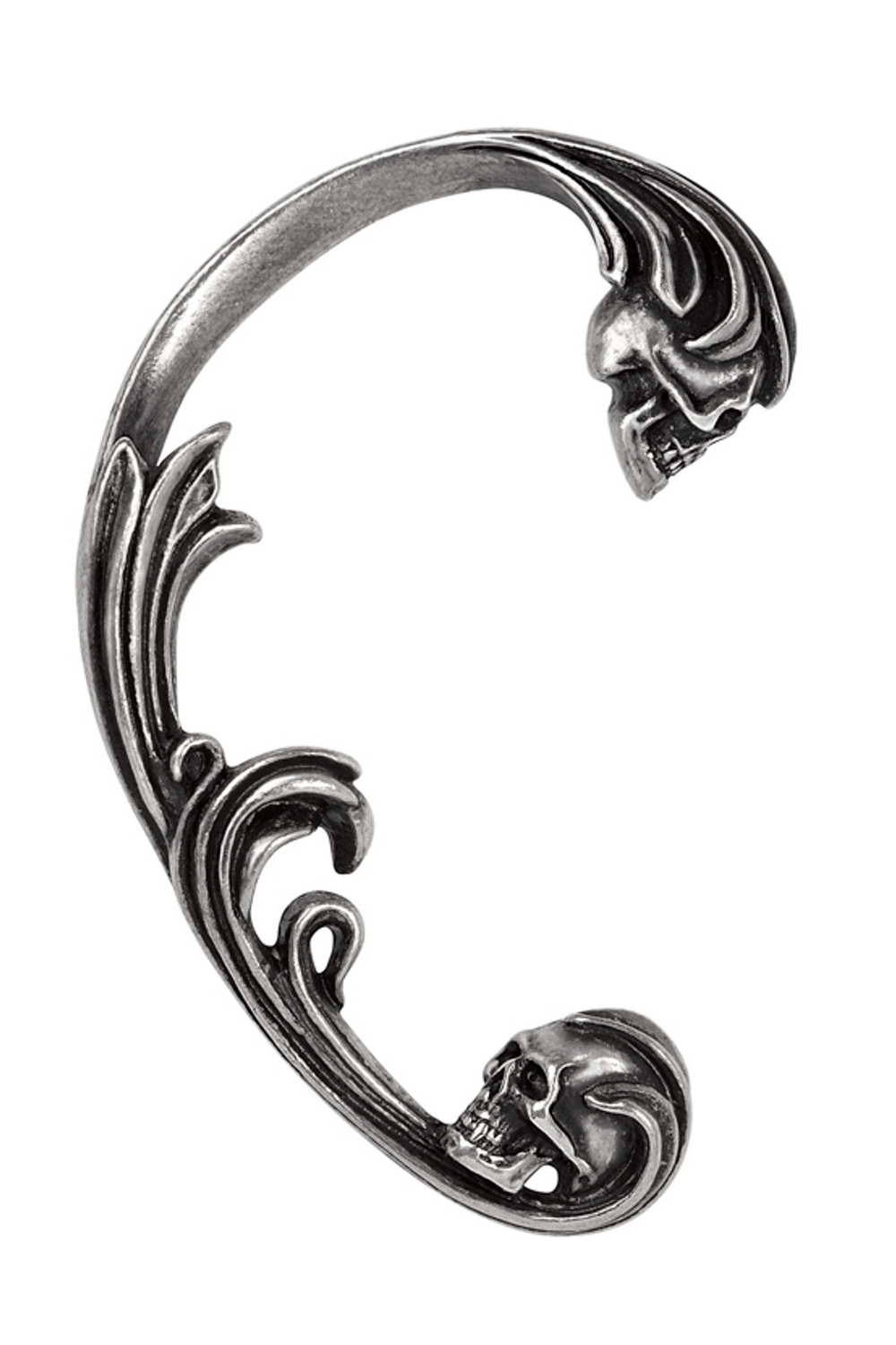 Dece's de Rocaille Skull Ear Wrap with intricate gothic and punk design for bold fashion lovers.