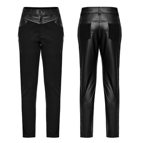 Urban Style: Punk Tight Men’s Pants With Pockets.
