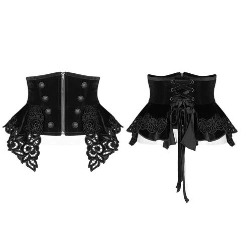 Gorgeous Corset Belt with Zipper for Special Occasions.