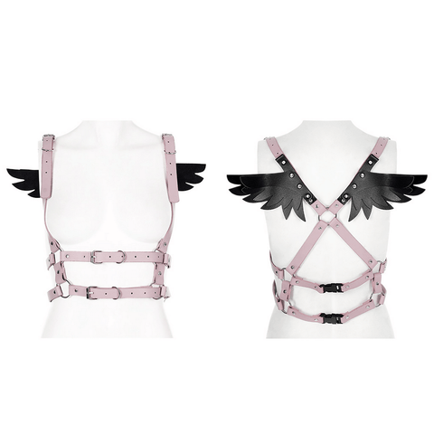 Unleash Your Inner Rebel with this Punk Wing Harness.