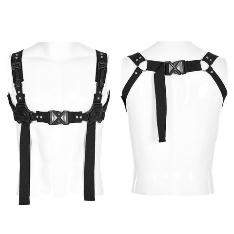 Post-Apocalyptic Dystopian Buckle Shoulder Harness.