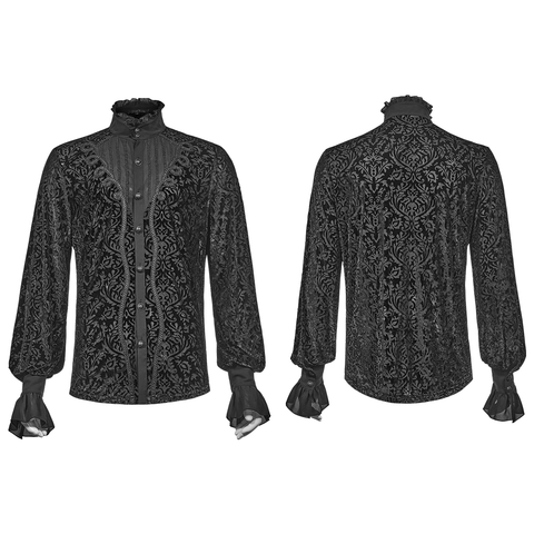 Victorian-Inspired Gothic Gorgeous Shirt - Men's Wear.