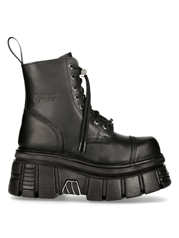 Urban Lace-Up Leather Military Boots - Urban Style.