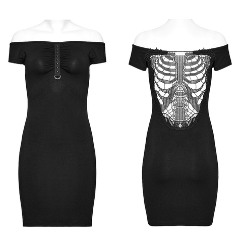 Unleash Your Inner Edge With This Gothic Black Lace Dress.