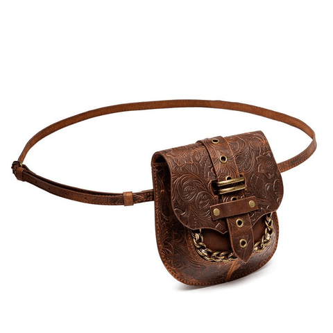 Women's Steampunk Crossbody - A Timeless Gear-Touched Essential.