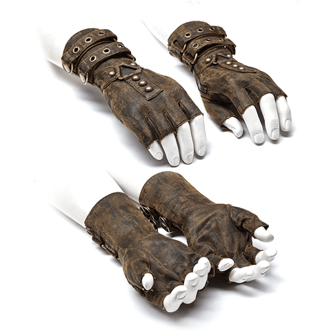 Gear Up for Adventure: Industrial Chic Gloves.