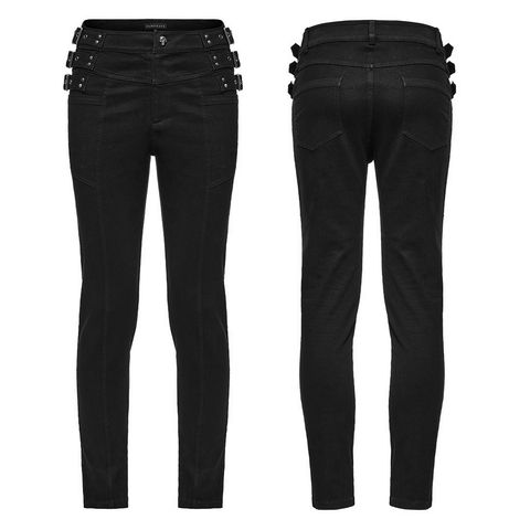 Revamped Classic PUNK Men's Jeans with Studded Detail.