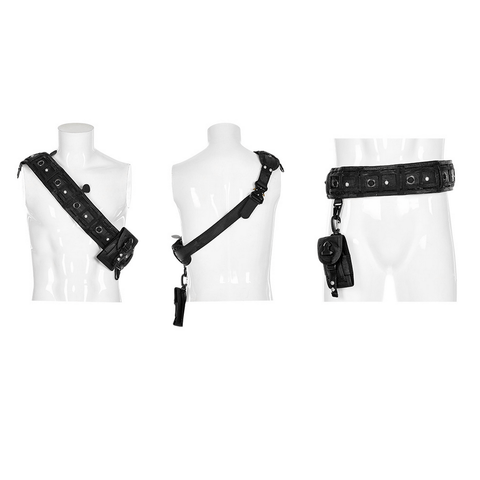 Post-Apocalyptic Style Belt - Punk and Adjustable.