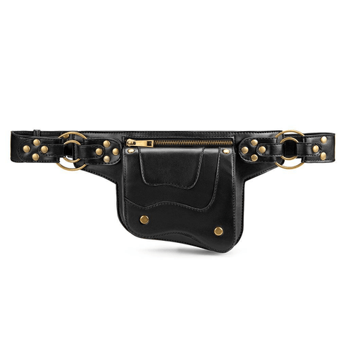 Unisex Steampunk Waist Bag - The Ultimate In Casual Travel Style.