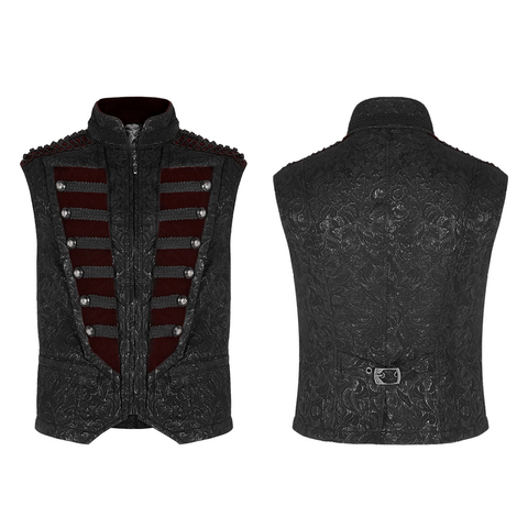 Gorgeous Gothic Waistcoat - Vintage Velvet Detail.