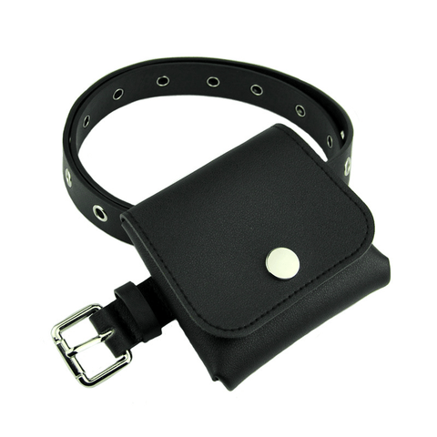 Fashionable Punk Style - Women's Belt With Bag.