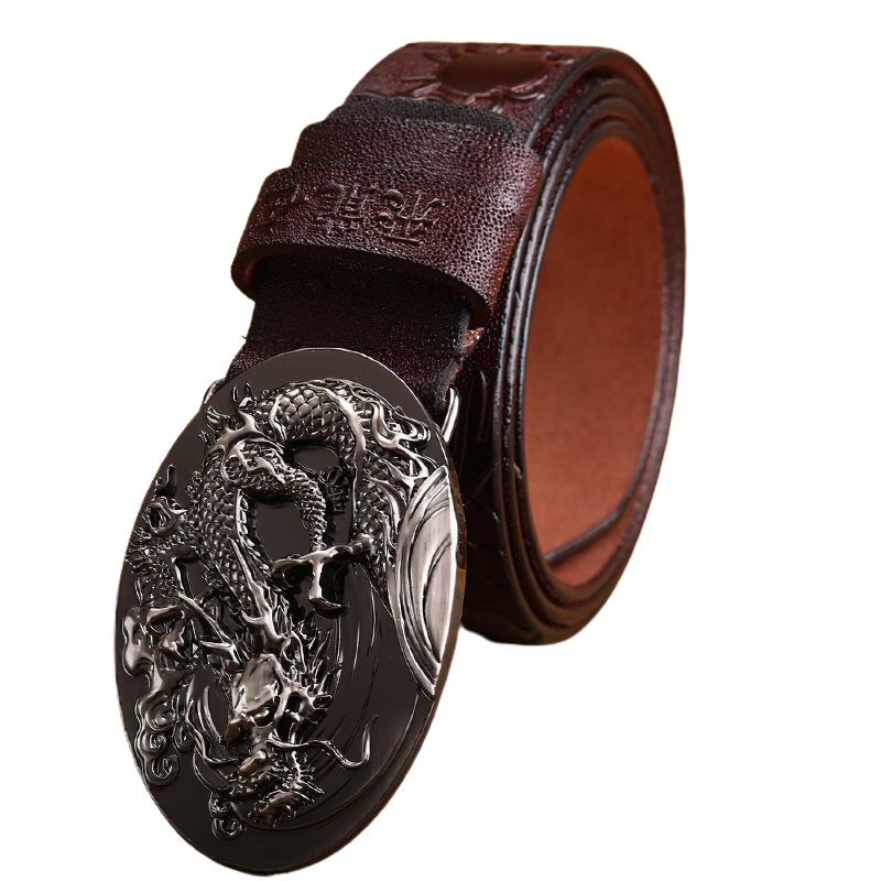 Men's Famous Fashion Eagle Design Cow skin Leather Handcrafted belt wi –  The Eagles Pride