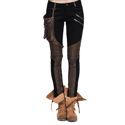 Devil Fashion Mens Obscura Trousers Pants Black Steampunk VTG Gothic  Victorian | eBay
