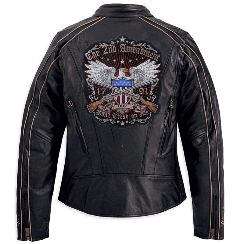 Lethal Angel Iron-On Patch For Jackets / Biker Patch For Clothes