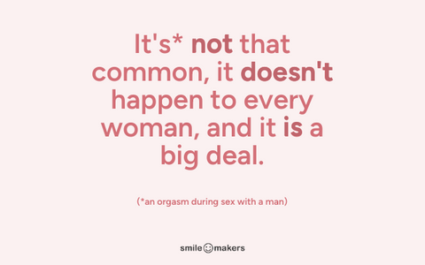'it's not that common' quote from friends about orgasm gap