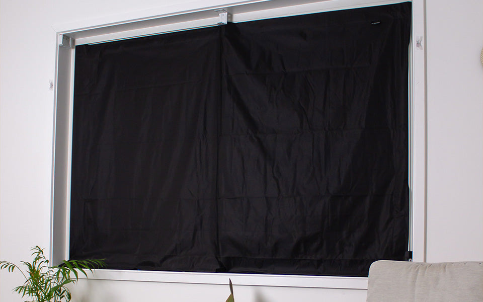 Blackout Curtains, Window Blackout Fabric Portable Blackout Roller
